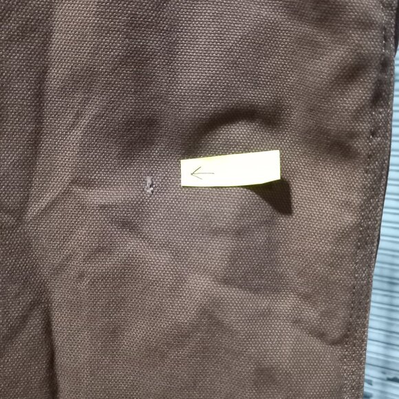 Concealed Carry Canvas Vest - Brown | 4XLT - Picture 5 of 6